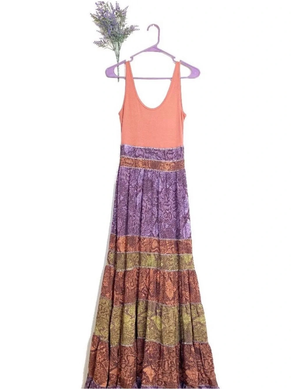 Anthropologie Coral Rust Knit Top with Tag Detail - Picture 3 of 5